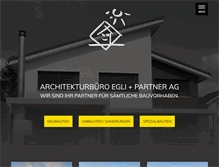 Tablet Screenshot of eglipartnerag.ch